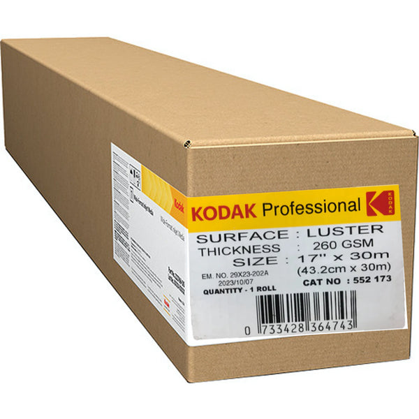 Kodak Carta per Plotter 43,2X30mt 260gr Lustre Kodak Carta per Plotter 43,2X30mt 260gr Lustre